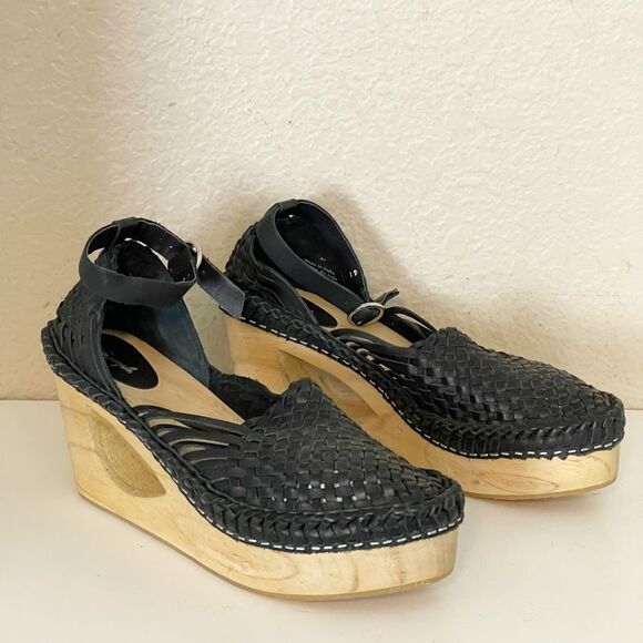 Free People Teagan Huarache Clog Wedge new 41/10 - Picture 6 of 14
